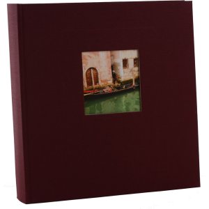 Photo album Bella Vista assorted black pages 30x31 cm