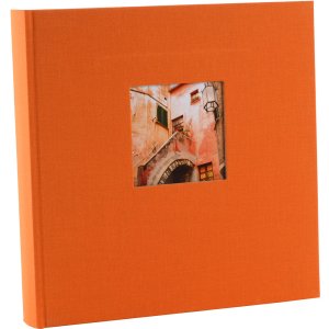 Photo album Bella Vista assorted black pages 30x31 cm