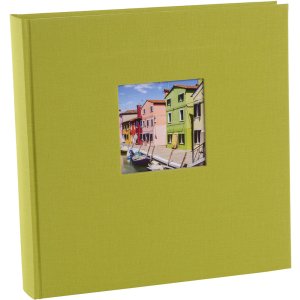 Photo album Bella Vista assorted black pages 30x31 cm