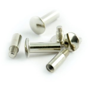 Screw set silver