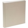 Deknudt Maxi photo album beige linen 30 x 33 cm 100 white sides