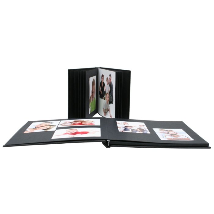 Photo album A66DF2 black 30x30 cm