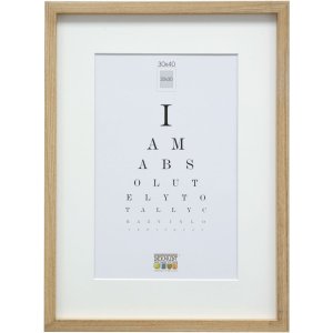 wooden frame S40A oak 50x70 cm - 40x60 cm