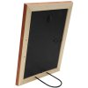 wooden frame S40C Deknudt 13x18 cm brown