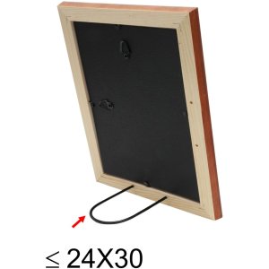 wooden frame S40C Deknudt 40x60 cm brown