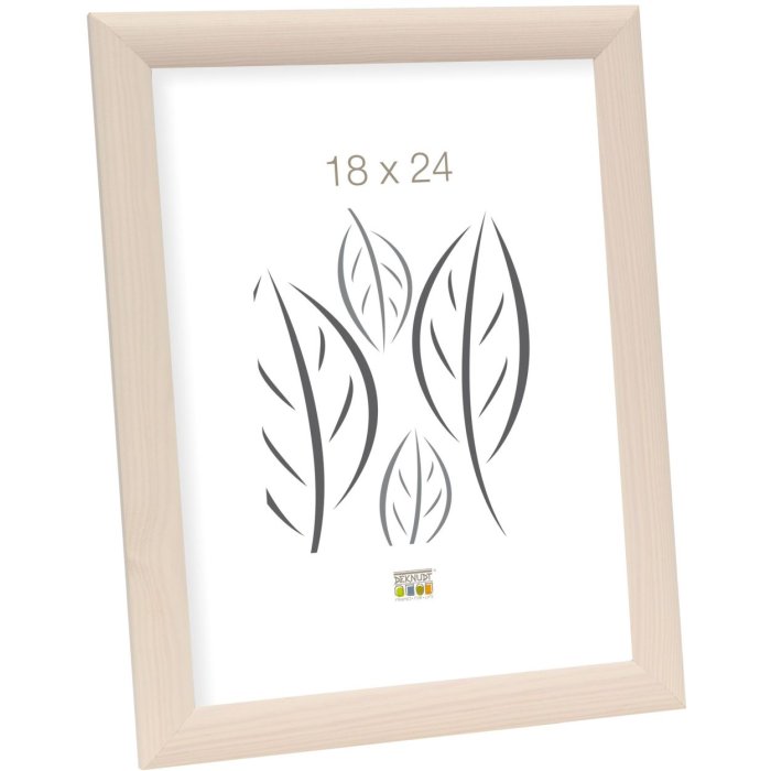 wooden frame S40C Deknudt 13x18 cm white