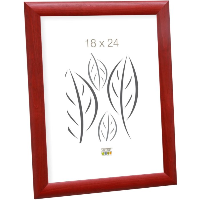 wooden frame S40C Deknudt 10x15 cm red