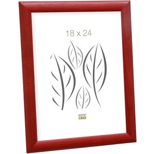 wooden frame S40C Deknudt 15x20 cm red