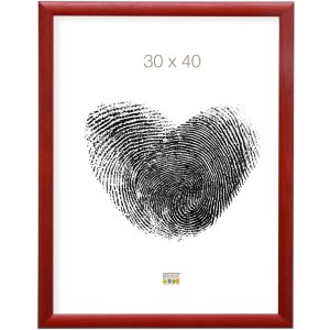 wooden frame S40C Deknudt 40x50 cm red