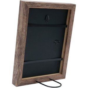 wooden frame S45R 10x15 cm brown