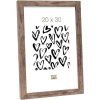 wooden frame S45R 10x15 cm brown