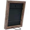 wooden frame S45R 20x28 cm brown