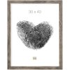 wooden frame S45R 10x15 cm gray-beige