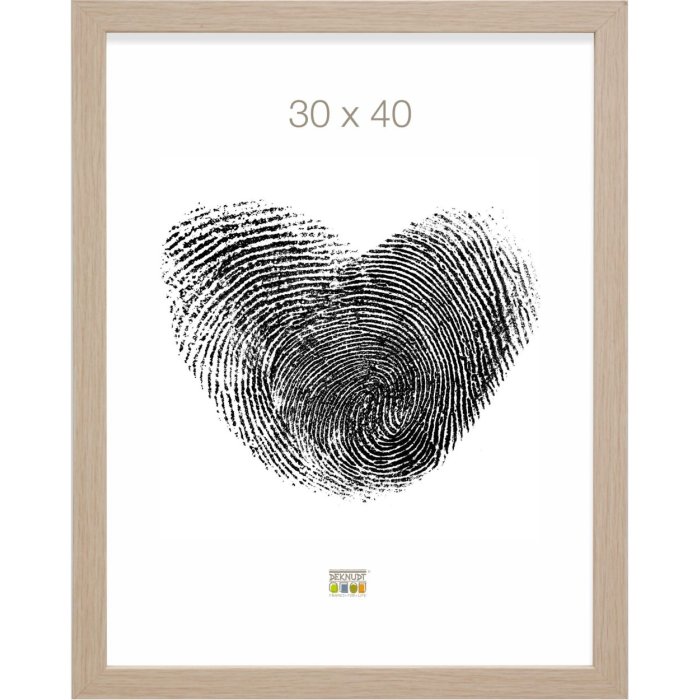 wooden frame S45R 30x40 cm oak