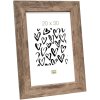 wooden frame S48SH 24x30 cm brown