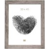 wooden frame S48SH 13x18 cm gray-beige