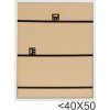 wooden frame S48SH 13x18 cm gray-beige