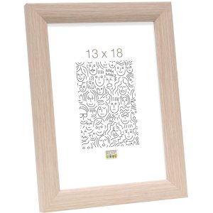 wooden frame S54S oak colour 10,0 x15,0 cm