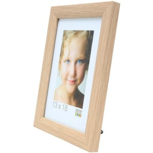 wooden frame S54S oak colour 10,0 x15,0 cm