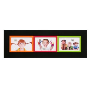 Gallery frame S67J black 3 photos 10x15 cm