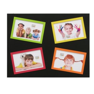 Gallery frame S67J black 4 photos 10x15 cm