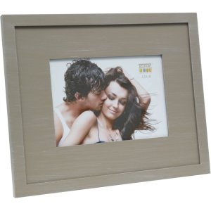 photo frame S67KS wooden mat 15x20 cm beige