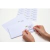 Address labels Premium A4 38,1x21,2 mm round corners white paper matt 6500 pcs.