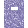 Exercise book cover A4 SCHOOLYDOO, violet