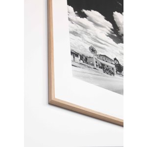 wood frame Quadrum FSC 18x24 cm gray