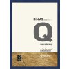 wood frame Quadrum FSC 30x42 cm blue