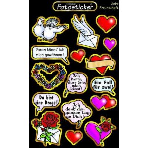 Sticker Love Friendship - Motif 6