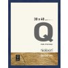 wood frame Quadrum FSC 30x40 cm blue