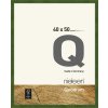 wood frame Quadrum FSC 40x50 cm green