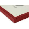 wood frame Quadrum FSC 42x60 cm red