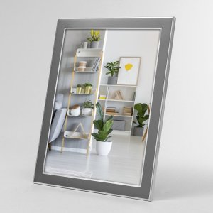 Metal frame Olimpia 10x15 cm gray