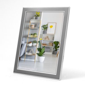 Metal frame Olimpia 10x15 cm gray