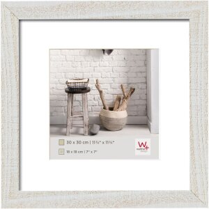 Home wooden frame 20x20 cm white