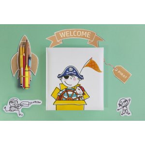 Walther Childrens Album Pirate Kindergarten 28x30,5 cm 50 white sides