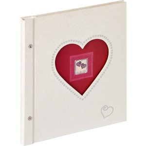 screw-bound photo album SINFONIA 30x33 cm white