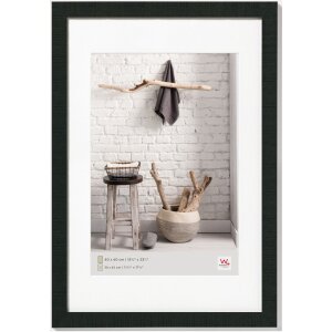 Home wooden frame 40 x 60 cm black