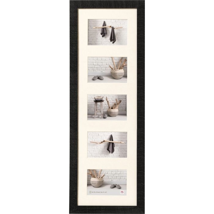 Gallery Frames Home 5 photos 10x15 cm black