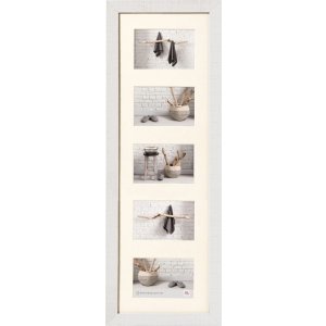 Gallery Frames Home 5 photos polar white 10x15 cm