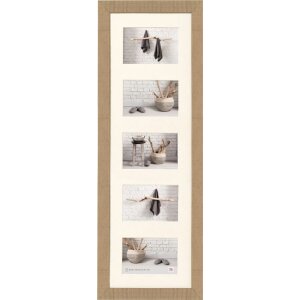 Gallery Frame Home 5 Photos beige brown 10x15 cm