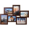 Holiday Gallery frame 6 photos brown