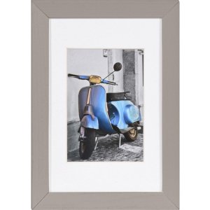 Wooden frame Umbria 10x15 cm brown