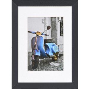 Wooden frame Umbria 13x18 cm black