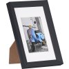 Wooden frame Umbria 13x18 cm black