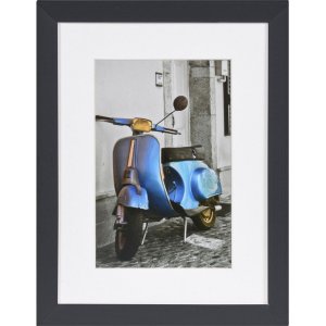 Wooden frame Umbria 15x20 cm black