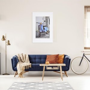 Wooden frame Umbria 40x50 cm white