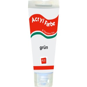 Acrylic artist paint 75ml green